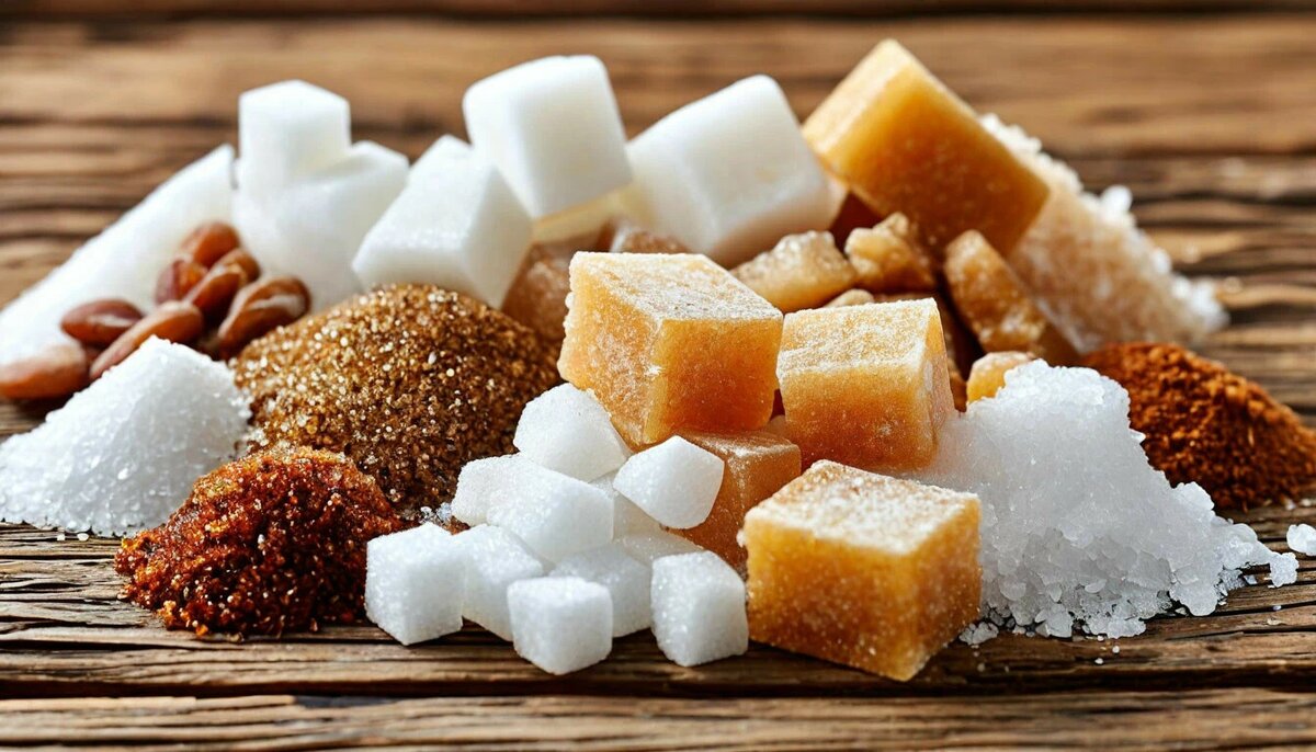Разные виды сахара....
