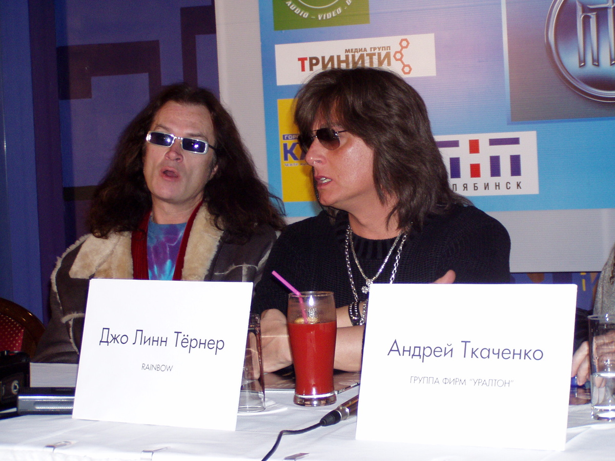  Пресс-конференция Hughes Turner Project в Челябинск. Февраль 2004 года.