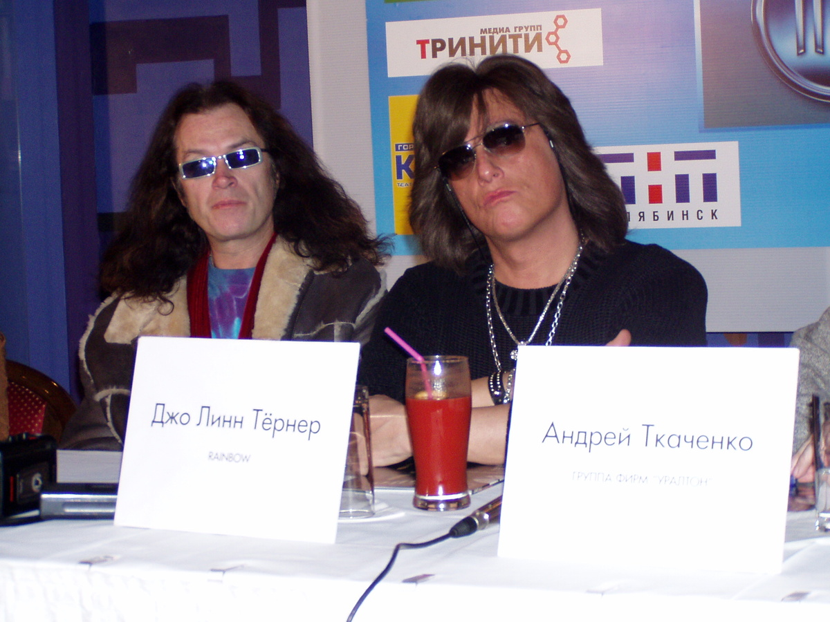  Пресс-конференция Hughes Turner Project в Челябинск. Февраль 2004 года.