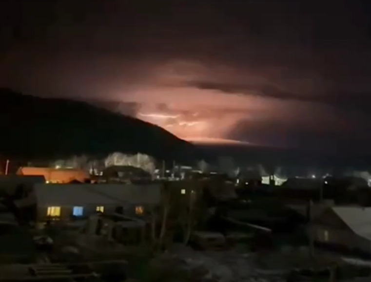    Изображение Камчатский филиал ФИЦ ЕГС РАН/кадр видео 