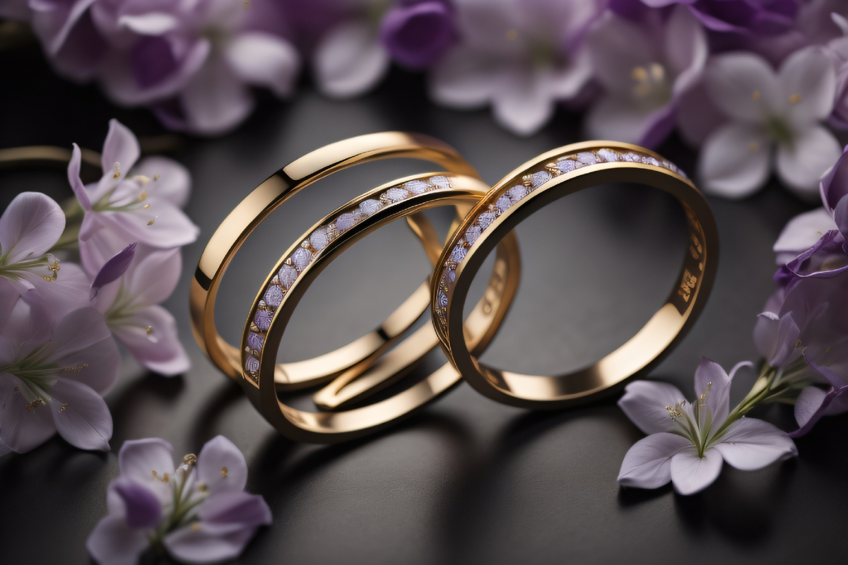 Кольца из золота 14 карат