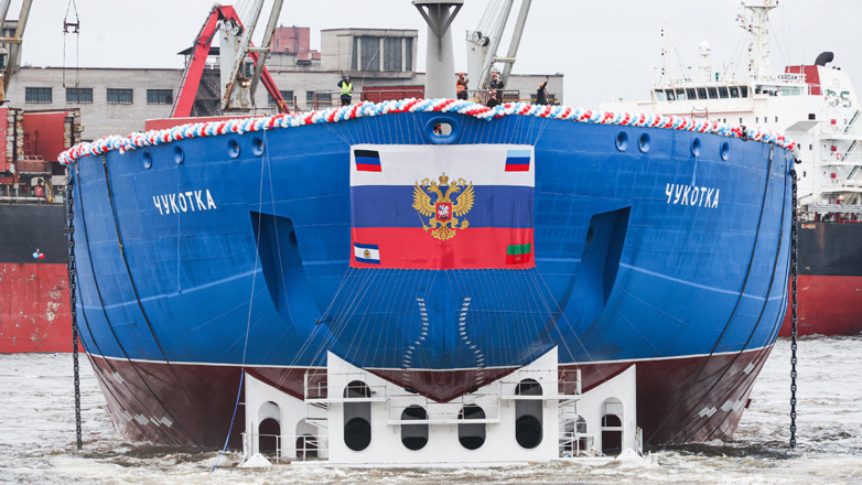 Спуск на воду. Источник ©Александр Демьянчук/ТАСС