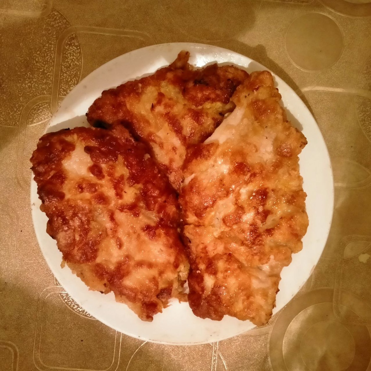 Готовые отбивные. Фотография автора