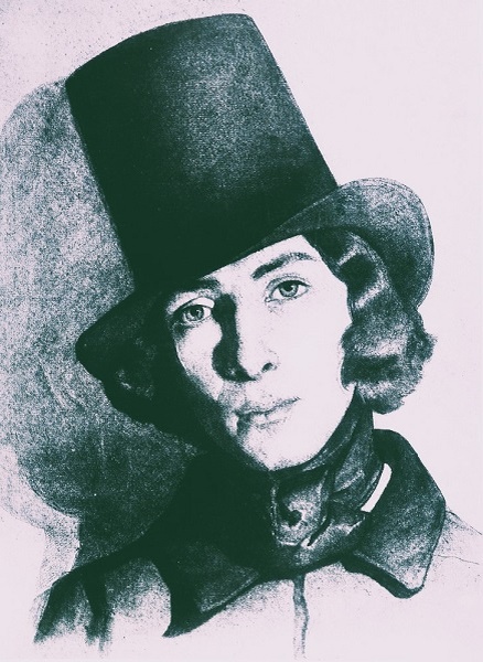 Жорж Санд в облике мужчины