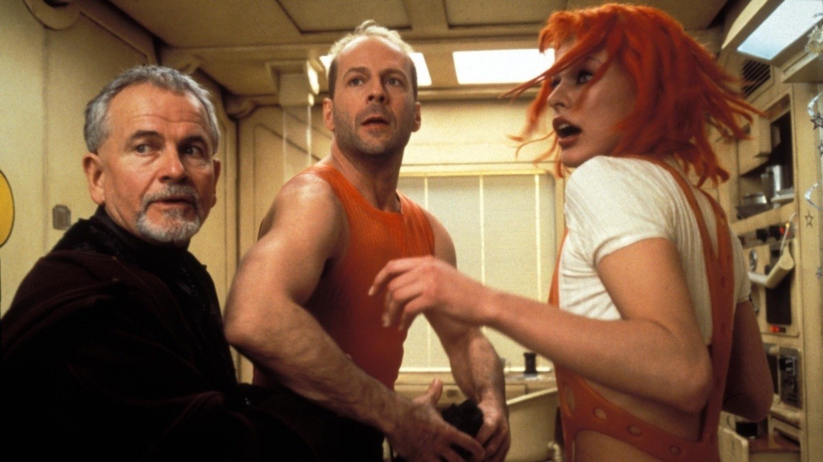 Кадр из фильма «Пятый элемент», 1997 год, режиссер Люк Бессон