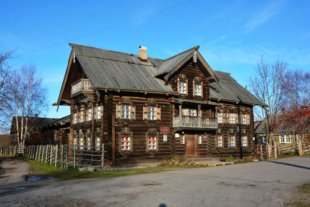 Шелтозерский вепсский этнографический музей имени Р.П. Лонина. Фото автора, ноябрь 2024 г.