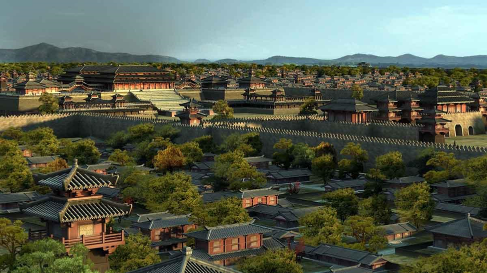 Концепт-арт дворца Вэйян. Источник изображения: 3dexport.com 