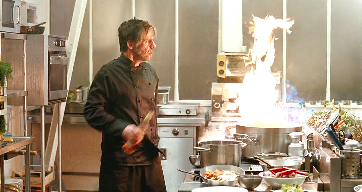 Кадр из фильма "Душевная кухня" Повар Шейн