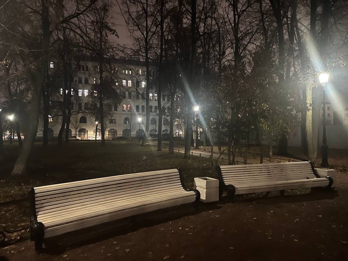 ВЕсь парк за эти дни обошла вдоль и поперек