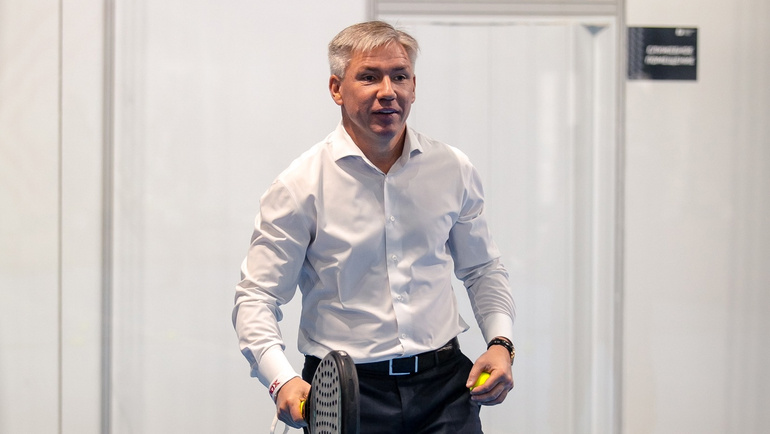    Генеральный директор Федерации падела России Алексей Сорокин.Федерация падела России