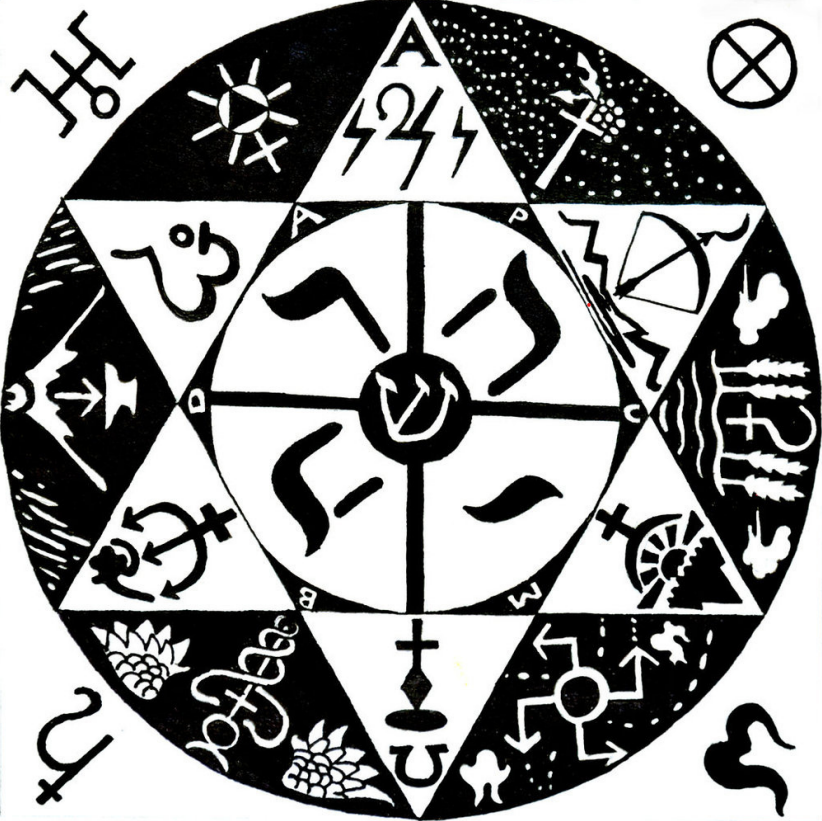 Тетраграмма Каббалы 