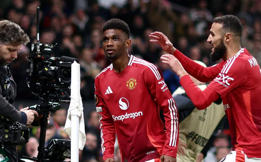 Амад Диалло принес "МЮ" первую победу в Лиге Европы-2024/25. Фото: УЕФА