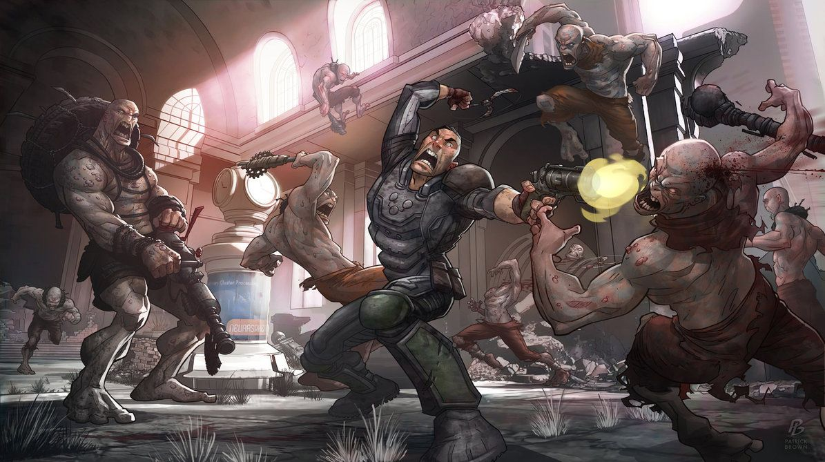 Арт Патрика Брауна