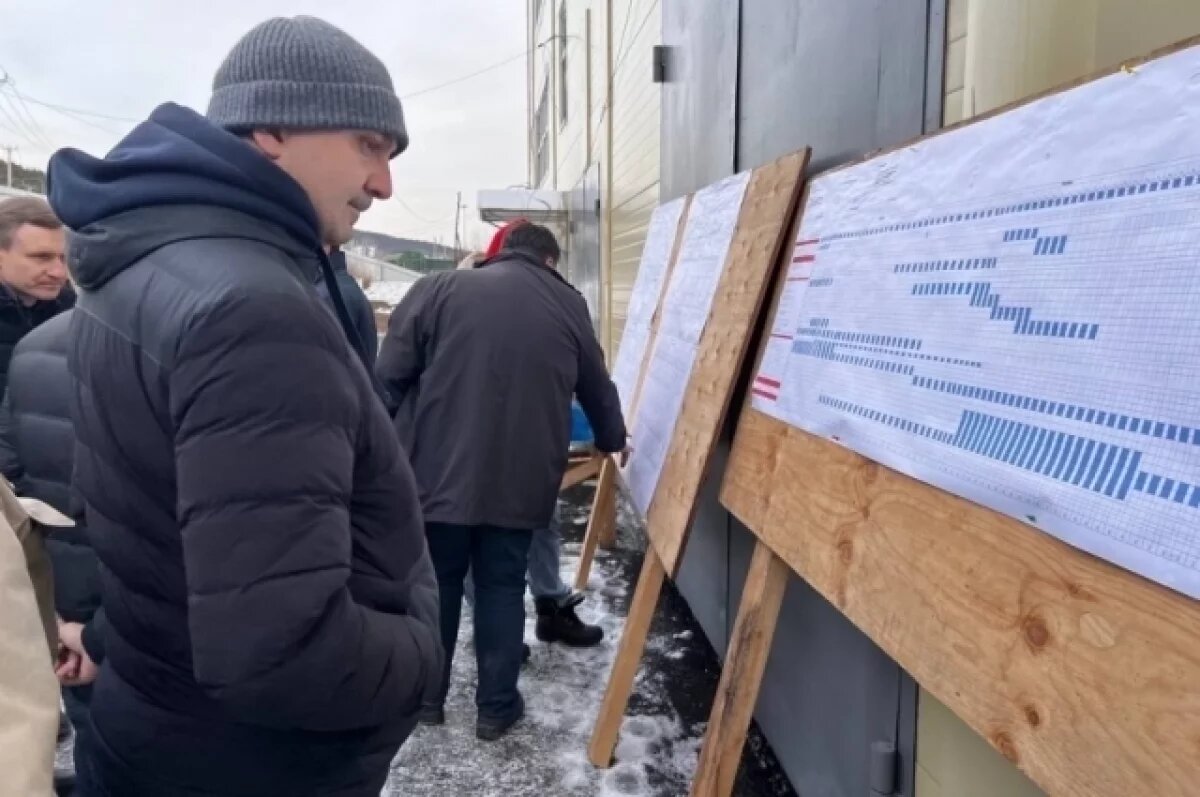    Замминистра строительства и ЖКХ Ересько проверил очистные в Забайкалье