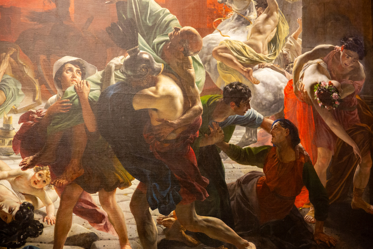 Последний день Помпеи, фрагмент