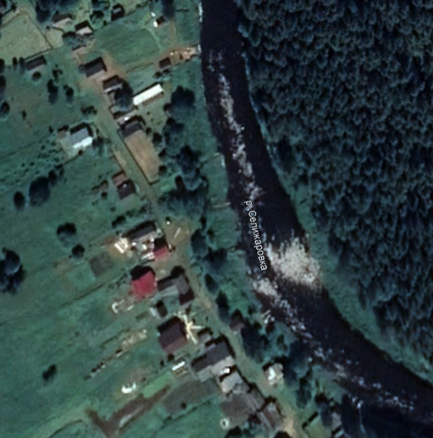 Хилово. Google.Earth