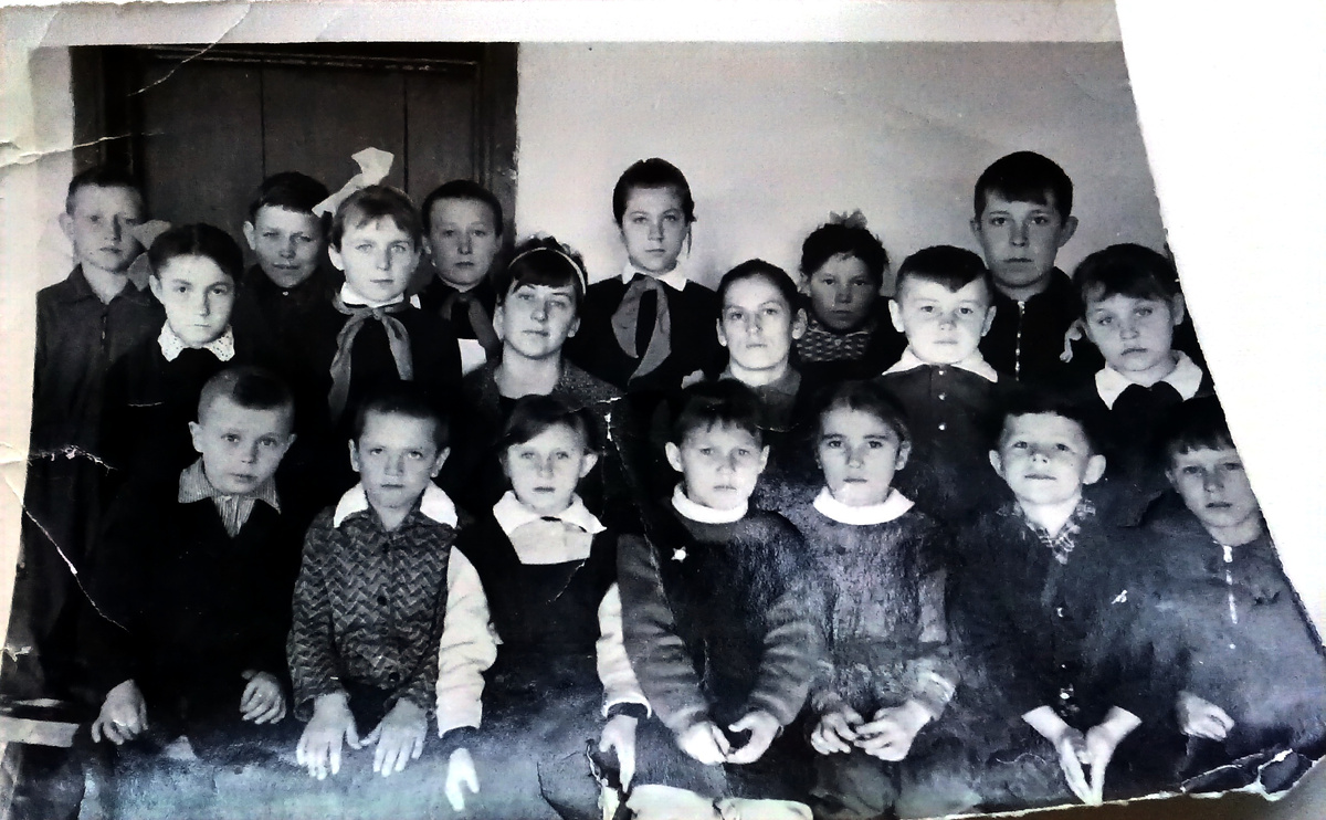 Ученики хутора Ново-Ташлинский.   