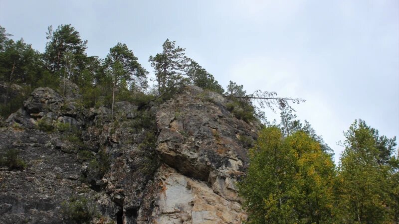     Новая лестница в Денисову пещеру. Екатерина Карзова