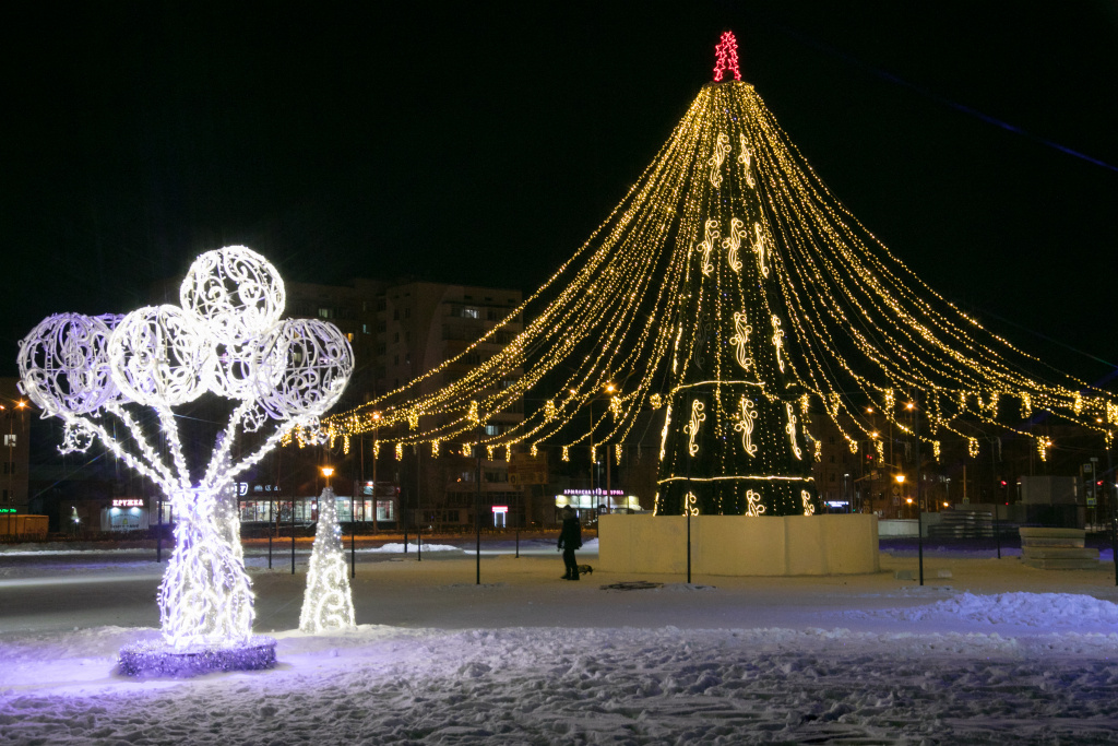    В Сургуте появится 34 новогодние локации