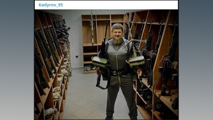    Рамзан Кадыров и его особые заслуги. Скрин c ТГ-канала KADYROV_95