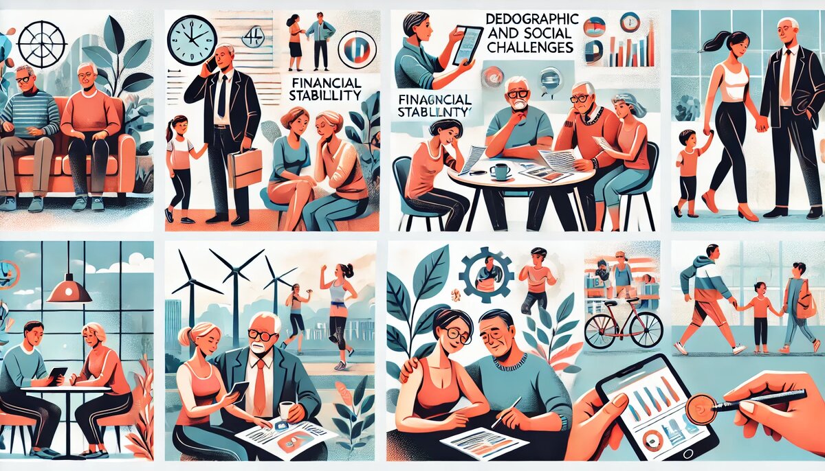 Население России старше 45 лет