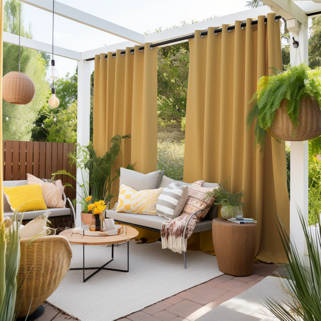 Шторы для террасы