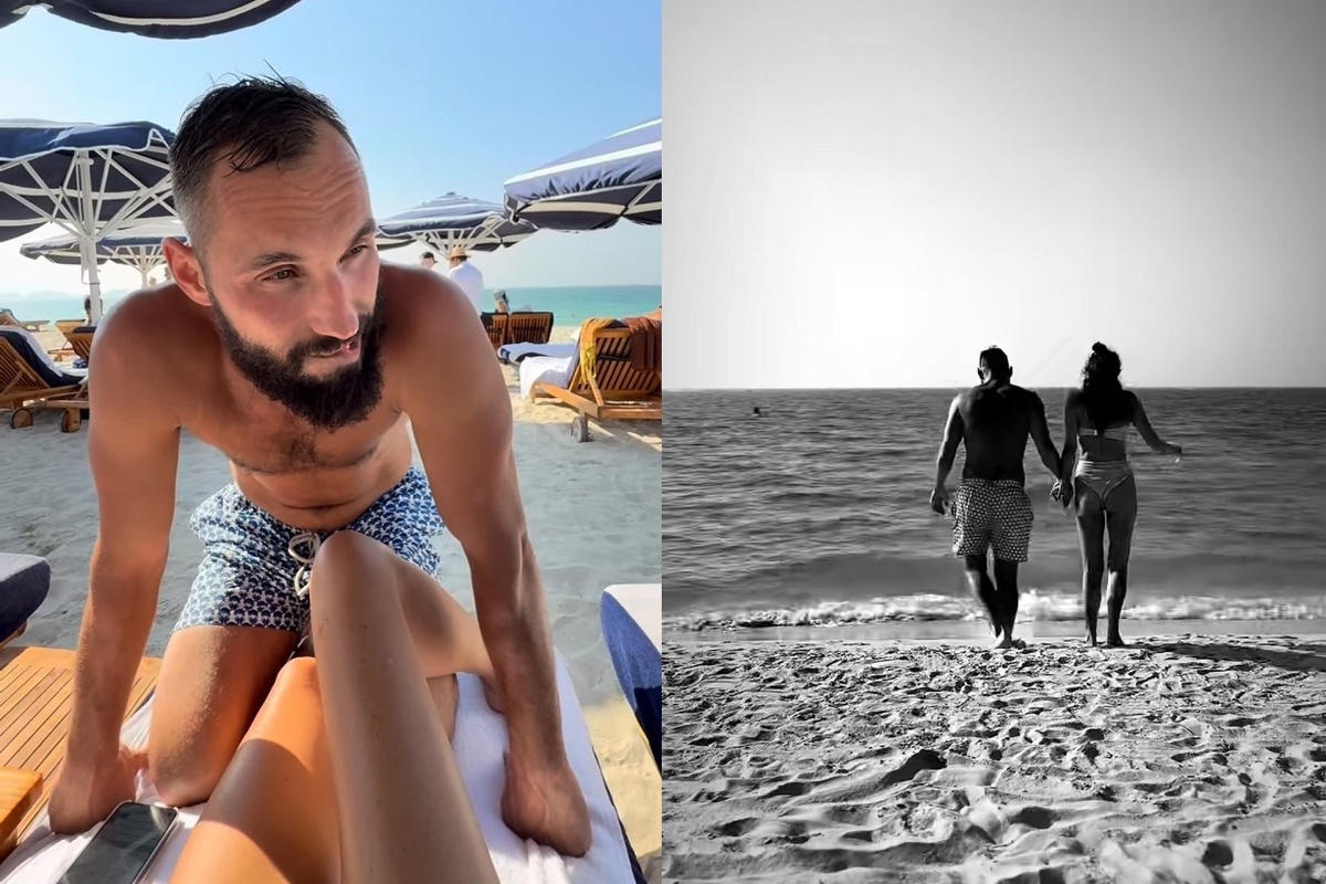 Сейчас Ксения Бородина и Николай Сердюков отдыхают в Дубае. Фото: социальные сети.