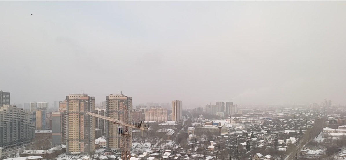 Серый ноябрь в городе