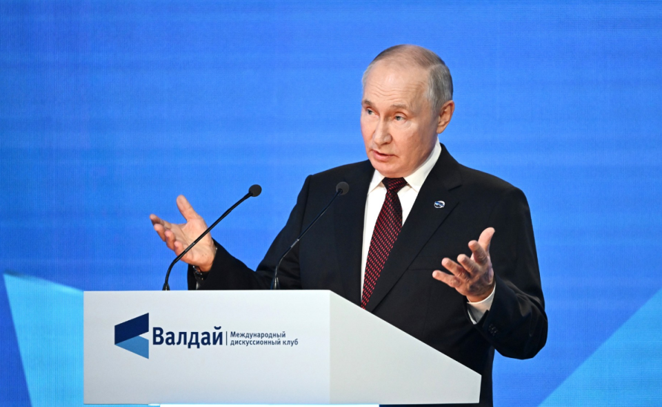    Владимир Путин на "Валдае" 2024. Источник: kremlin.ru