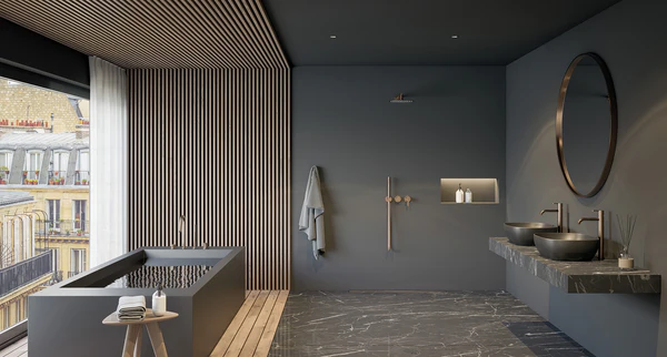 Стильный дизайн ванной