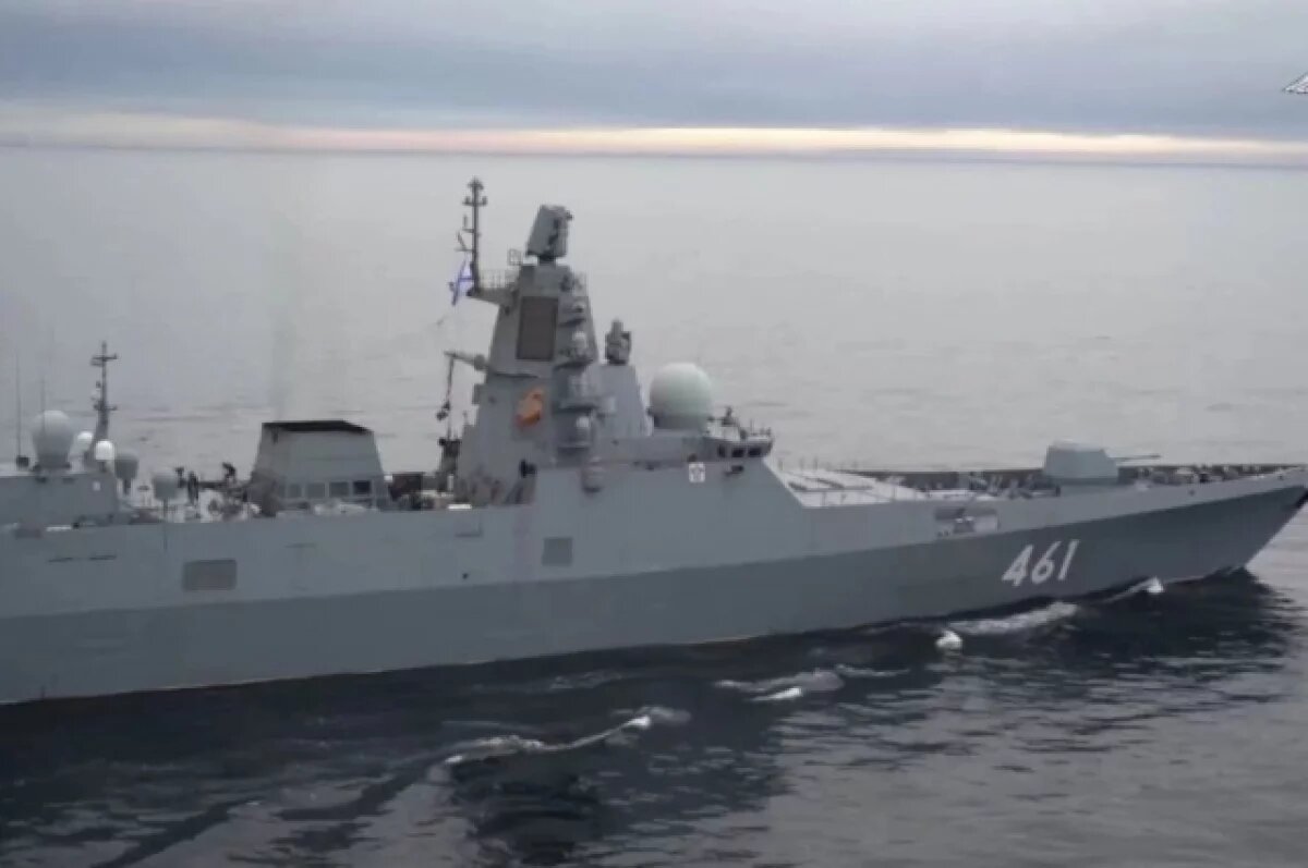    Экипаж фрегата «Адмирал Касатонов» отработал отражение атаки на базу СФ
