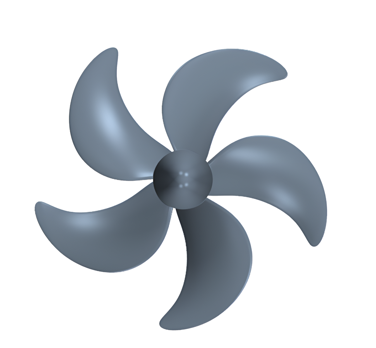 Рисунок 1 – Модель гребного винта