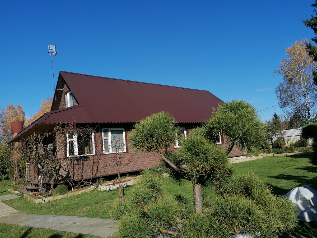 Наш дом на даче 3 ноября 2024. Фото автора @Маша Генералова 