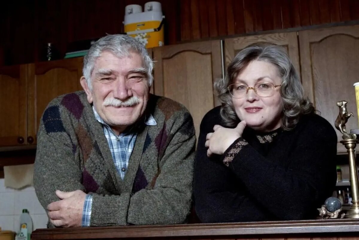    Армен Джигарханян и Татьяна Власова