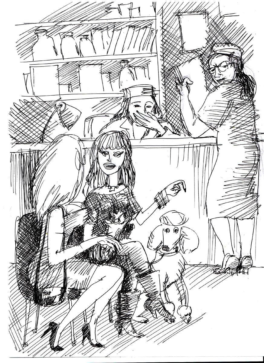 Рисунок Алексея Сомова