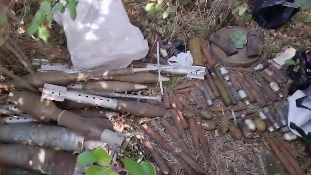    Скриншот видео УФСБ по ДНР