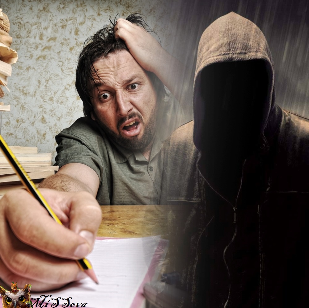 Автор - не всегда тот, кто принимает решение. Коллаж автора