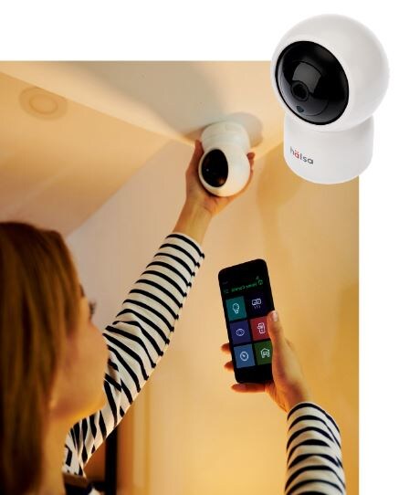 Камера позволит родителям следить за сном и перемещениями крохи  