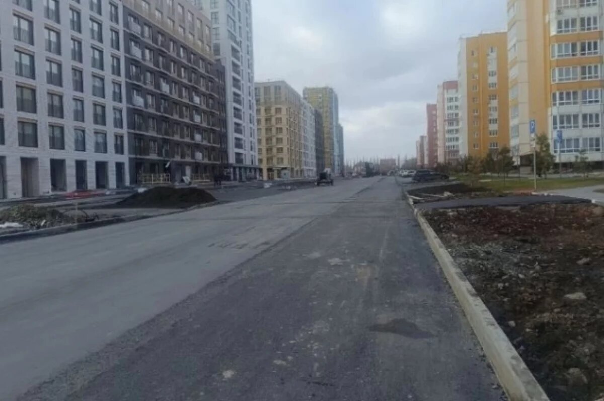    Дорогу на улице Семенова в Барнауле должны открыть к концу недели