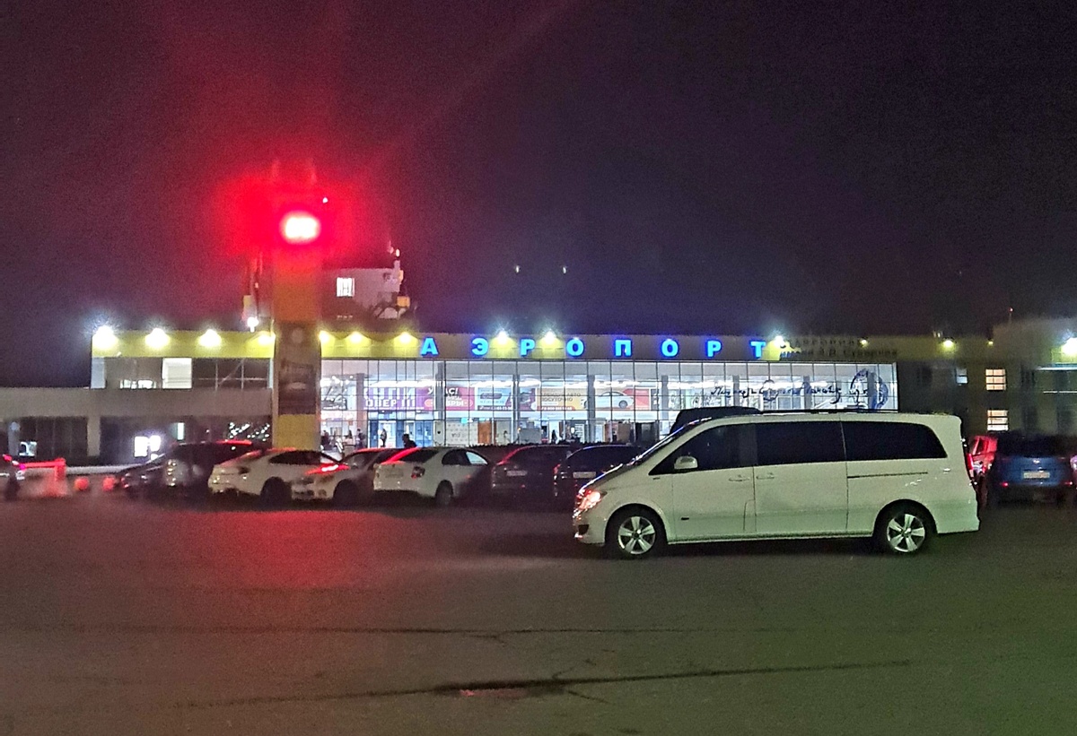 Аэропорта города Ставрополь, октябрь 2024 