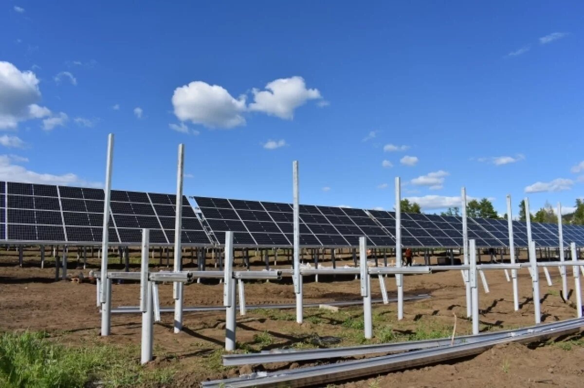    Солнечная электростанция.