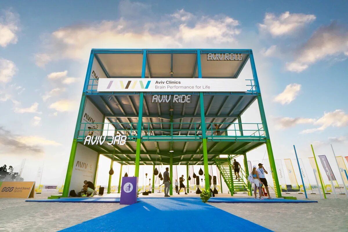    Kite Beach Fitness Village в Дубае. Фото: Dubai Tourism