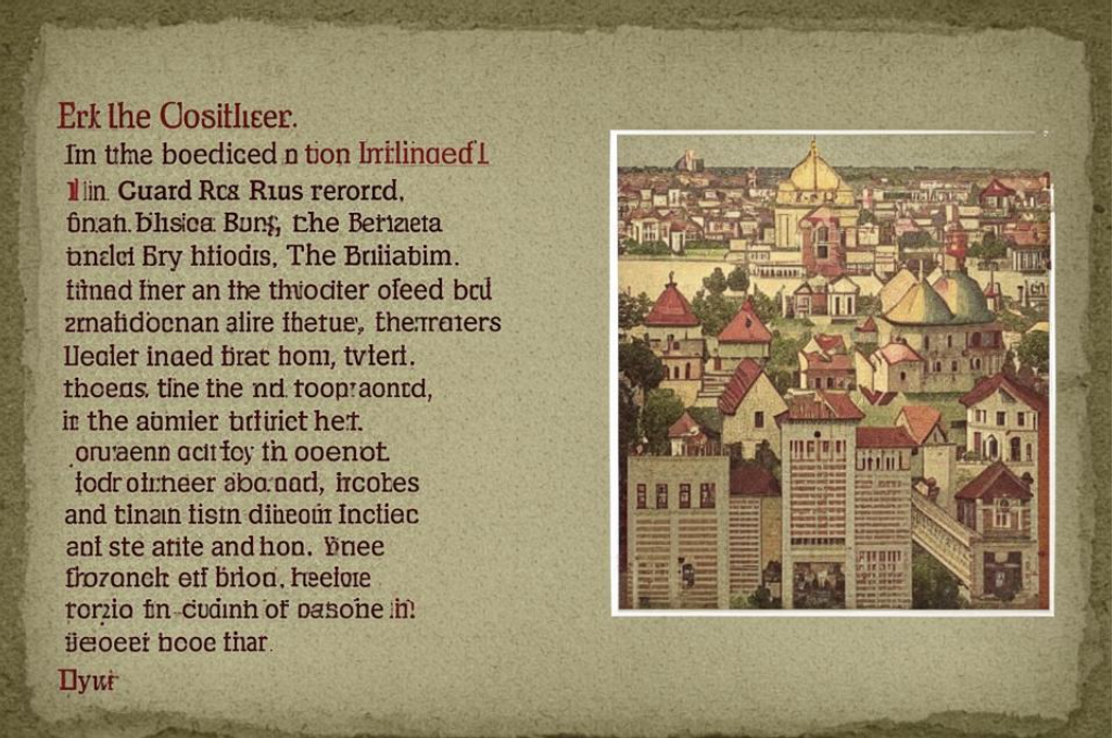 Киевская Русь. Сгенерировано ИИ