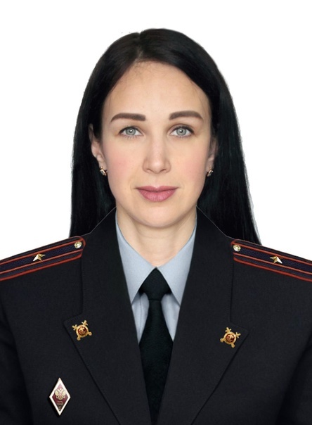 Майор полиции Д.В. Туманова.