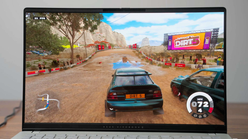    ASUS Vivobook S 15 (Snapdragon X Elite) с игрой Dirt 5