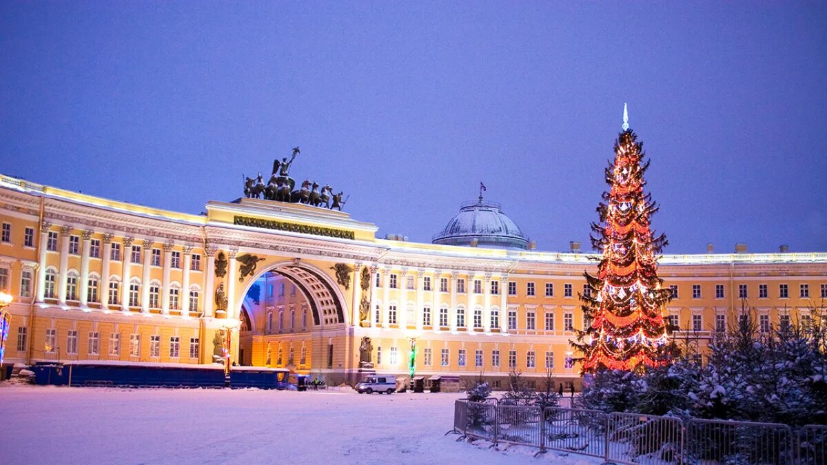    Зимний Санкт-Петербург.