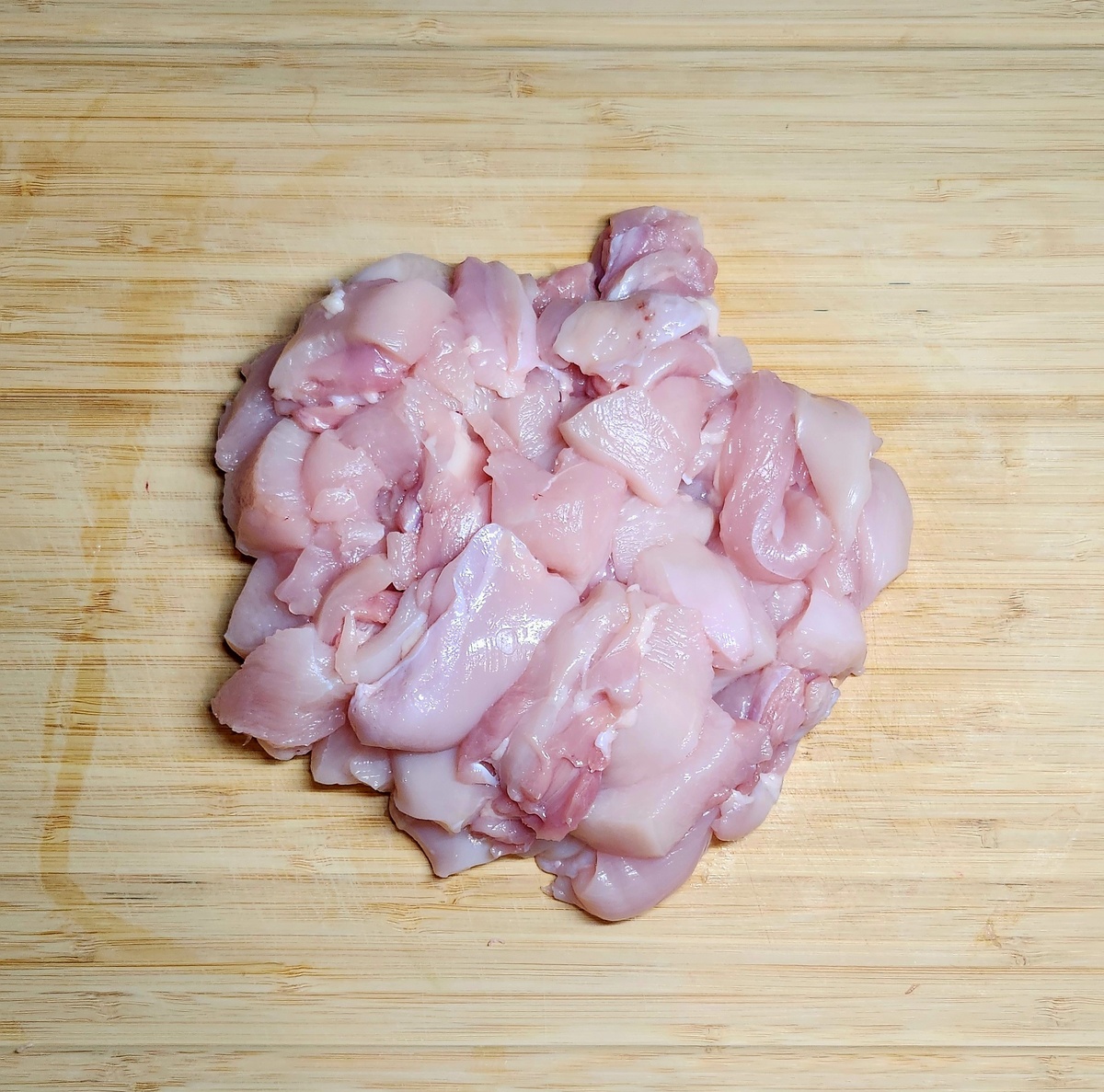 Можно использовать вместо курицы, свиной окорок.