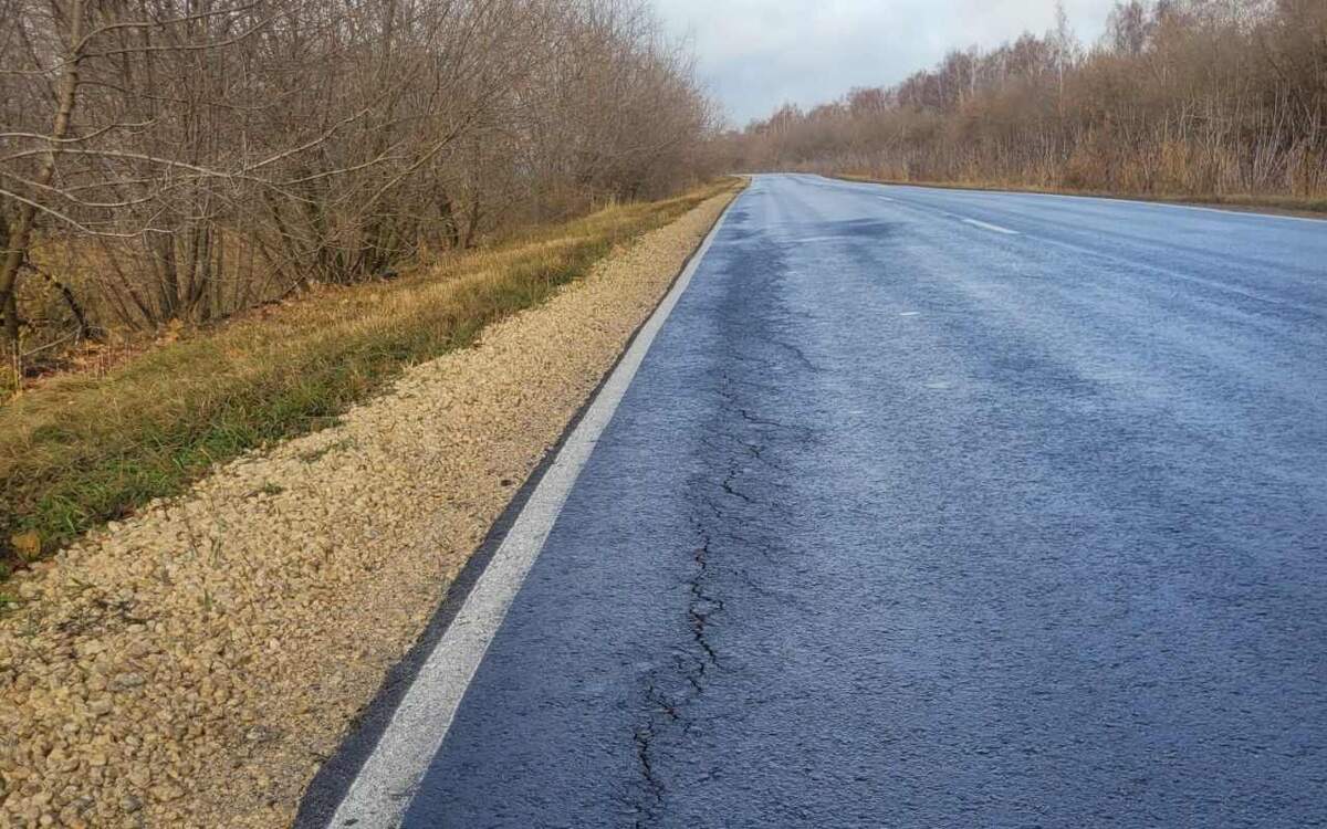    Известная тербунская дорога вновь развалилась телеграм-канала «Кичапин»