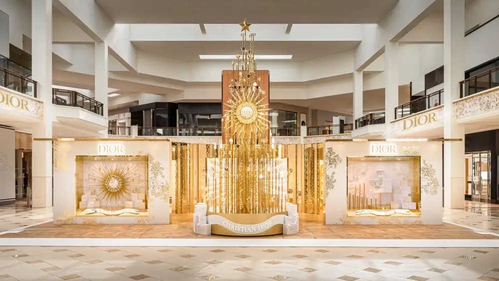    Dior Beauty открыл праздничный поп-ап-магазин в Майами (фото 1)