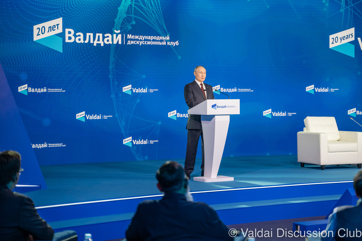 Владимир Путин © Клуб «Валдай»